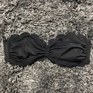 Strapless swim top
